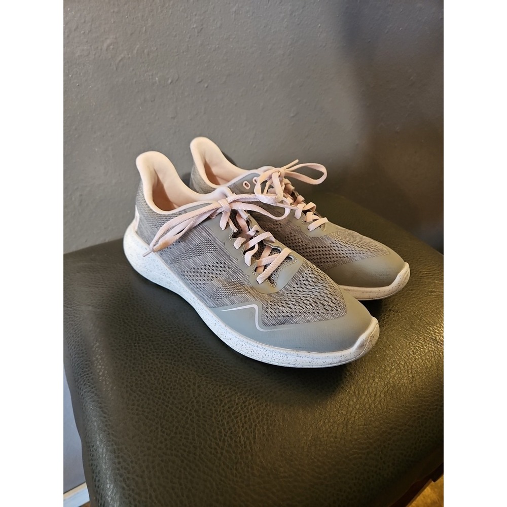 FootJoy Women's Athletic Sneakers in Gray with Light Pink Accents